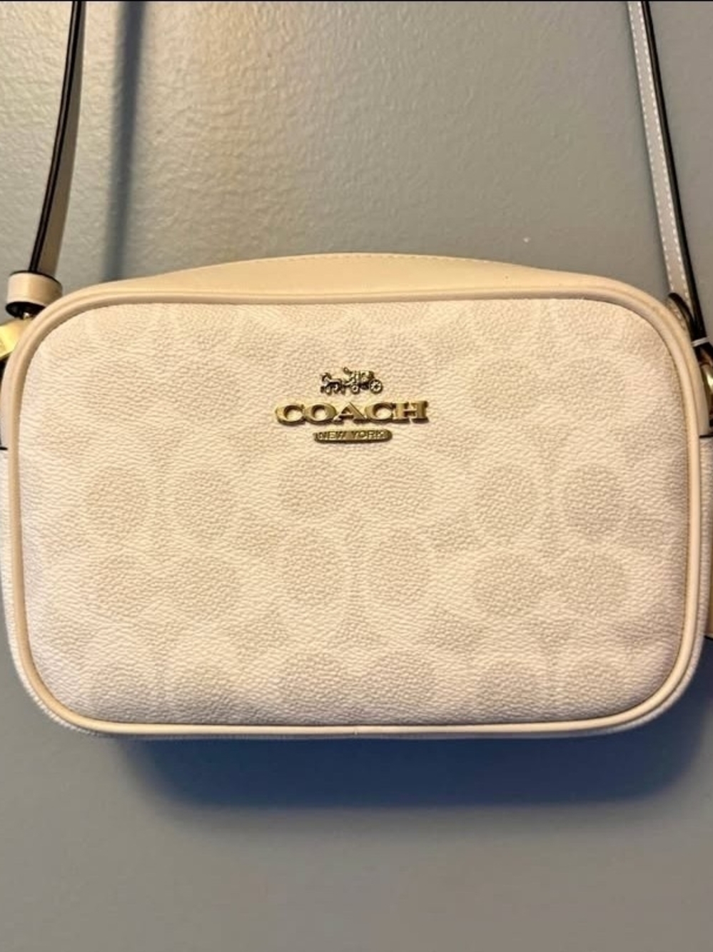 Coach Jamie Camera Bag With Gold Logo